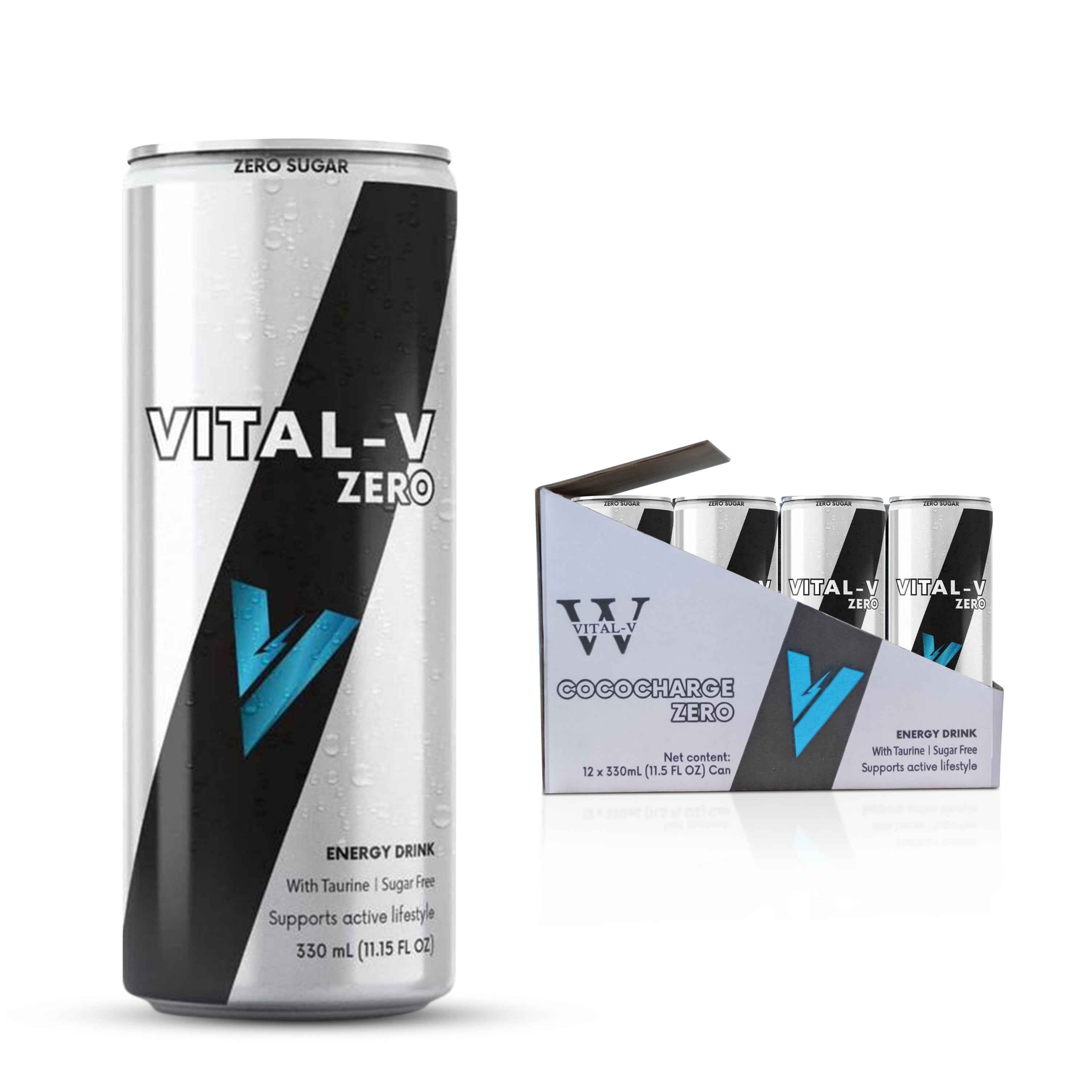 Vital-V Zero Energy Drink– Clean Functional Energy